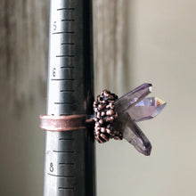 Load image into Gallery viewer, Vera Cruz Amethyst Cluster Ring #1 - Ready to Ship
