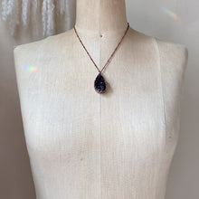 Load image into Gallery viewer, Amethyst Druzy &quot;Shine&quot; Necklace #6 - Ready to Ship
