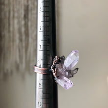 Load image into Gallery viewer, Vera Cruz Amethyst Cluster Ring #3 - Ready to Ship
