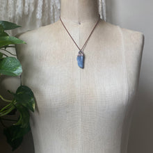 Load image into Gallery viewer, Raw Blue Kyanite Necklace #1 - Ready to Ship
