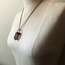 Load image into Gallery viewer, Smoky Quartz Point Necklace - Ready to Ship (Flower Moon Collection)
