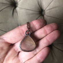 Load image into Gallery viewer, Rutile Quartz Teardrop Necklace #2 - Ready to Ship
