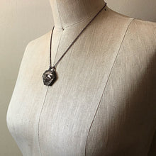 Load image into Gallery viewer, Smoky Quartz Hexagon Necklace - Ready to Ship (Flower Moon Collection)
