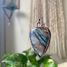Load image into Gallery viewer, Purple Labradorite Necklace #2 - Ready to Ship
