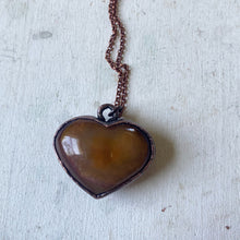 Load image into Gallery viewer, Carnelian Heart Necklace #3 - Ready to Ship
