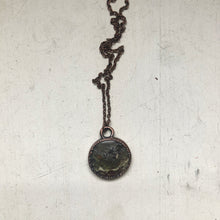 Load image into Gallery viewer, Moss Agate Full Moon Necklace #1 - Ready to Ship
