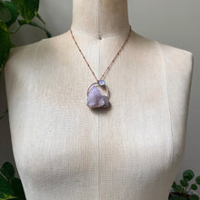 Load image into Gallery viewer, Amethyst Spirit Quartz with Rainbow Moonstone Necklace #2 - Ready to Ship
