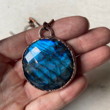 Load image into Gallery viewer, Labradorite Blue Moon Necklace #2
