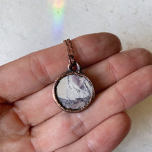 Load image into Gallery viewer, Porcelain Jasper Full Moon Necklace #2
