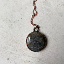 Load image into Gallery viewer, Black Sunstone Moon Necklace #2 - Ready to Ship
