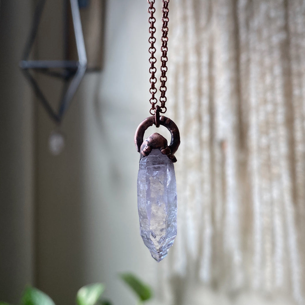 Vera Cruz Amethyst Point Necklace #1 - Ready to Ship