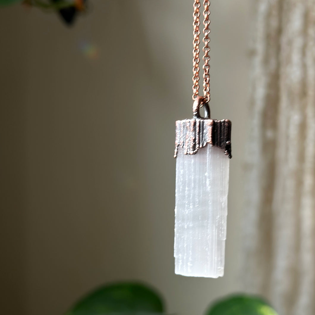 Selenite Necklace - Ready to Ship