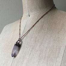 Load image into Gallery viewer, Vera Cruz Amethyst Point Necklace #3 - Snow Moon Collection
