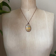 Load image into Gallery viewer, Bumblebee Jasper Oval Necklace #2
