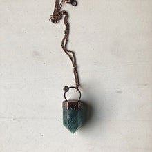 Load image into Gallery viewer, North Star Fluorite Point Necklace #2- Ready to Ship
