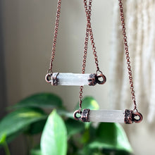 Load image into Gallery viewer, Selenite Mini Bar Necklace - Ready to Ship
