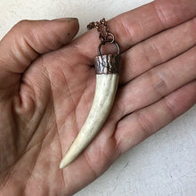 Load image into Gallery viewer, Naturally Shed Deer Antler Tip Necklace - Ready to Ship
