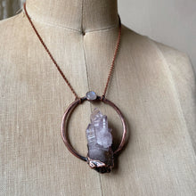 Load image into Gallery viewer, Vera Cruz Amethyst Cluster Necklace #5 - Ready to Ship
