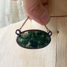Load image into Gallery viewer, Moss Agate Necklace #3 - Ready to Ship
