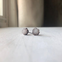Load image into Gallery viewer, Clear Quartz Druzy Earrings #2 - Ready to Ship
