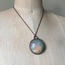 Load image into Gallery viewer, Polychrome Jasper Moon Necklace #7
