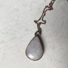 Load image into Gallery viewer, Rainbow Moonstone “Breathe” Necklace #14 - Ready to Ship
