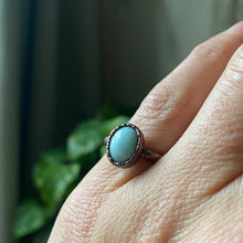 Load image into Gallery viewer, Larimar Ring (Size 5.25-5.5) - Ready to Ship
