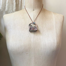 Load image into Gallery viewer, Smoky Quartz Cluster &amp; Aquamarine Necklace #2 - Ready to Ship
