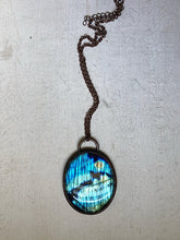 Load image into Gallery viewer, Large Labradorite Oval Necklace - Ready to Ship
