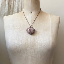 Load image into Gallery viewer, Polychrome Jasper Heart Necklace #5
