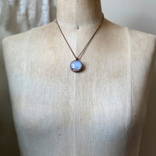 Load image into Gallery viewer, Round Rainbow Moonstone Necklace #2 - Ready to Ship
