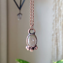 Load image into Gallery viewer, Rutile Quartz &amp; Sunstone Necklace #3 - Ready to Ship
