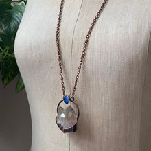 Load image into Gallery viewer, Smoky Quartz Cluster &amp; Raw Opal Necklace - Ready to Ship
