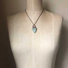 Load image into Gallery viewer, Raw Aquamarine Necklace - Ready to Ship
