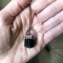 Load image into Gallery viewer, Raw Black Tourmaline Necklace - Ready to Ship
