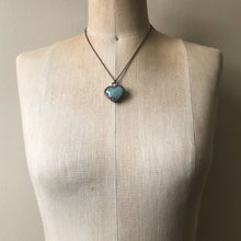 Load image into Gallery viewer, Amazonite Heart Necklace #4
