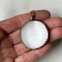 Load image into Gallery viewer, Selenite Pink Moon Necklace #2 - Ready to Ship
