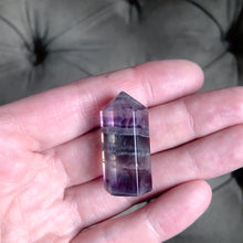 Load image into Gallery viewer, Fluorite Polished Point Necklace #5 - Equinox 2020
