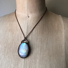 Load image into Gallery viewer, Rainbow Moonstone Necklace #4 - Ready to Ship
