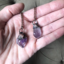 Load image into Gallery viewer, Raw Amethyst Point Necklace - Ready to Ship
