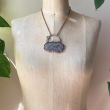 Load image into Gallery viewer, Amethyst Stalactite Slice Necklace #6 - Ready to Ship
