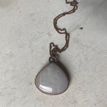 Load image into Gallery viewer, Rainbow Moonstone “Breathe” Necklace #11 - Ready to Ship
