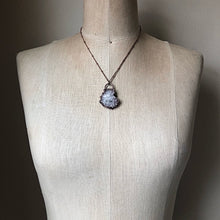Load image into Gallery viewer, Amethyst Stalactite Slice Necklace - Ready to Ship

