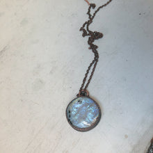 Load image into Gallery viewer, Rainbow Moonstone Round Necklace #1 - Ready to Ship
