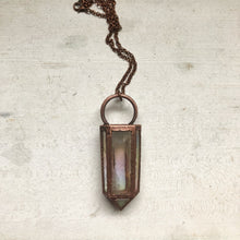 Load image into Gallery viewer, Large Angel Aura Point Lantern Necklace #2- Ready to Ship
