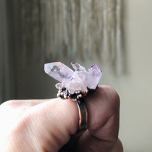 Load image into Gallery viewer, Vera Cruz Amethyst Cluster Ring #3 - Ready to Ship
