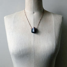 Load image into Gallery viewer, Black Tourmaline &amp; Pink Amethyst Necklace #2
