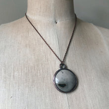 Load image into Gallery viewer, Polychrome Jasper Moon Necklace #10
