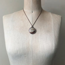 Load image into Gallery viewer, Polychrome Jasper Moon Necklace #2
