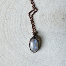 Load image into Gallery viewer, Rainbow Moonstone Necklace #2 - Ready to Ship
